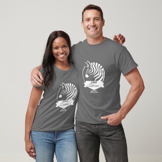 Modern Zebra Vuxen Unisex T-Shirt (Unisex)