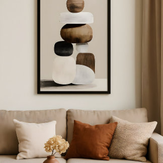 Modern Zen Balans Poster