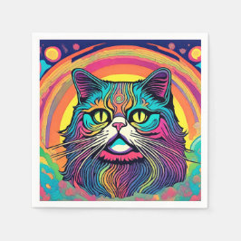 Modern Zen Cat Pappersservett