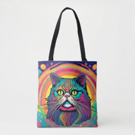 Modern Zen Cat Tygkasse