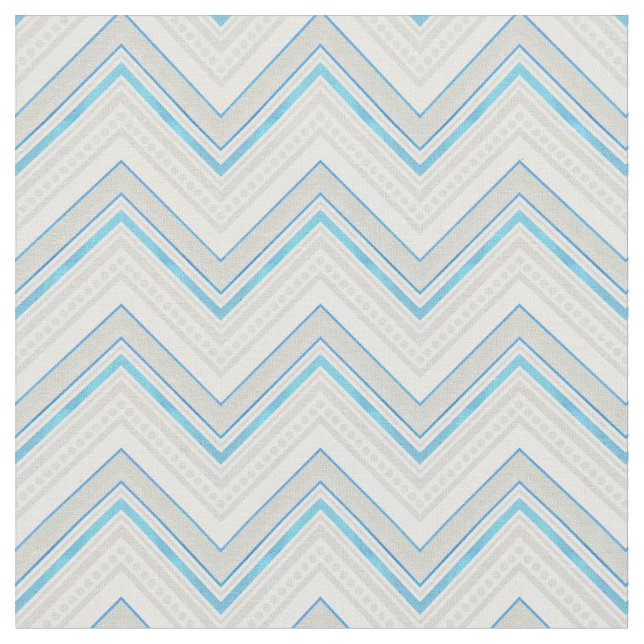 Modern Zig Zag Chevron Dot Nursery Baby Cute Whale Tyg (Närbild)