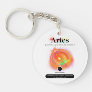Modern Zodiac Sign ARIES-offert Inslag Fire
