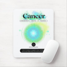 Modern Zodiac Sign Cancer Quote Vatten Inslag