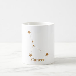 Modern Zodiac Sign Guld Cancer | INSLAG VATTEN Kaffemugg