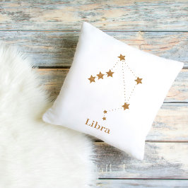 Modern Zodiac Sign Guld Libra | INSLAG LUFT Kudde