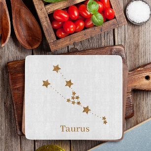 Modern Zodiac Sign Guld Taurus   INSLAG