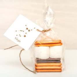 Modern Zodiac Sign Guld Våg | INSLAG Gåvor Etiketter