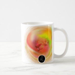 Modern Zodiac Sign Leo-citat Inslag Fire Kaffemugg