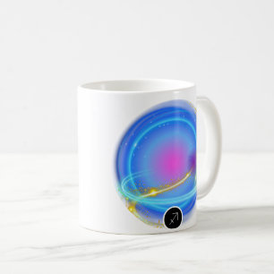Modern Zodiac Sign Sagittarius Quote Inslag Fire Kaffemugg