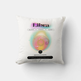 Modern Zodiac-tecken Libra-citat Luft Inslag Kudde