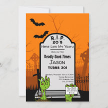 Modern Zombie Horror ThELED 30års födelsedag Party