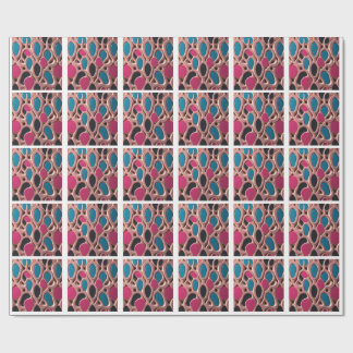 Moderna 3D abstrakta flytande former presentpapper