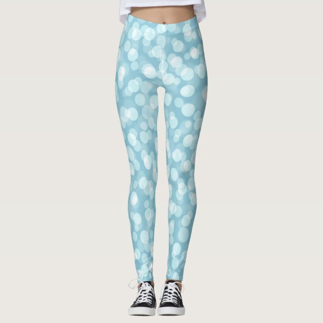 moderna abstraktens gigantiska bubblor leggings (Framsida)