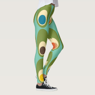 Moderna ägg från mitten av århundradet leggings