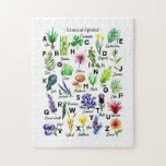 Moderna anläggningar för Blommigt av botaniskt alf Pussel<br><div class="desc">Det här botaniska ABC-alfabetpusslet med stort brev i blommigten är en perfekt gåva! Underbar för växt-,  trädgårds-,  skogs- eller naturentusiaster.</div>