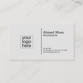 Moderna arabiska och engelska Affärskort Visitkort