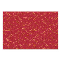 Moderna bakgrunder i mönster med bär från guld