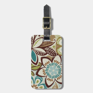 Moderna blom- designer bagagebricka