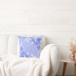 Moderna blommor och Löv Kudde