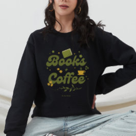 Moderna böcker & kaffebok älskare personlig t shirt