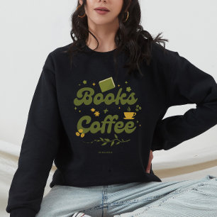 Moderna böcker & kaffebok älskare personlig t shirt