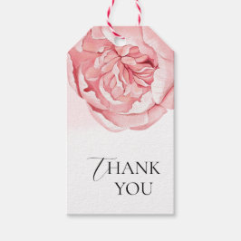 Moderna bröllopsduschtaggar Presentetikett