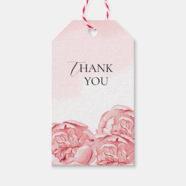 Moderna bröllopsduschtaggar Presentetikett