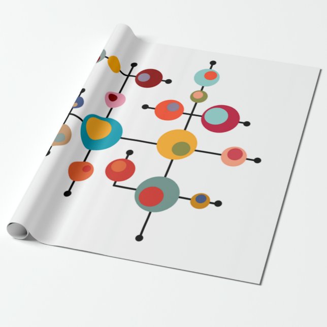 Moderna bubblor i mitten av århundradet  presentpapper (Utrullad)