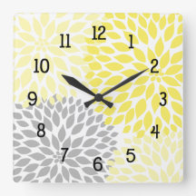 Moderna Dahlia-blommor gula och grå