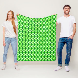 Moderna diamanter, Emerald & Lime Green i mitten a Fleecefilt
