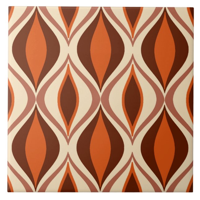 Moderna diamanter i mitten av århundradet, Brown,  Kakelplatta (Framsidan)