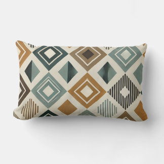 Moderna diamanter i mitten av århundradet lumbarkudde