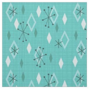 Moderna diamanterna Aquamarine i mitten av århundr Tyg