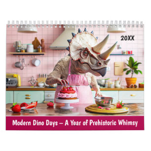 Moderna dinosauriedagar – ett år av förhistorisk n kalender