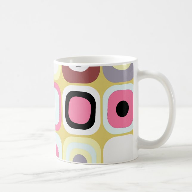 Moderna Eames rektanglar 36 Kaffemugg (Höger)