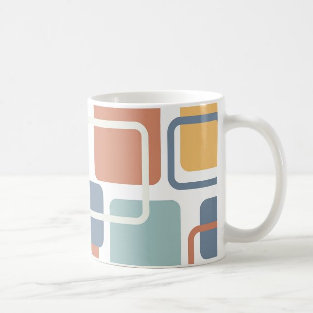 Moderna Eames rektanglar 3 Kaffemugg (Höger)