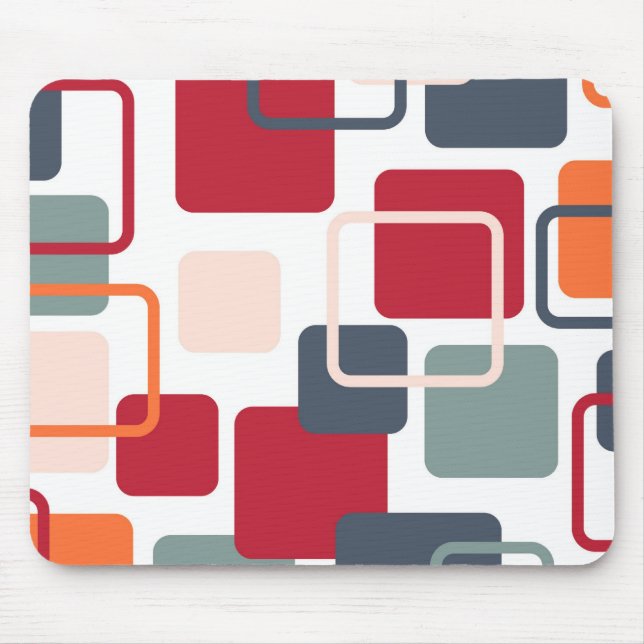 Moderna Eames rektanglar 4 Musmatta (Framsidan)