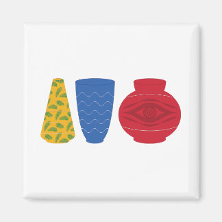 Moderna egyptiska vaser magnet