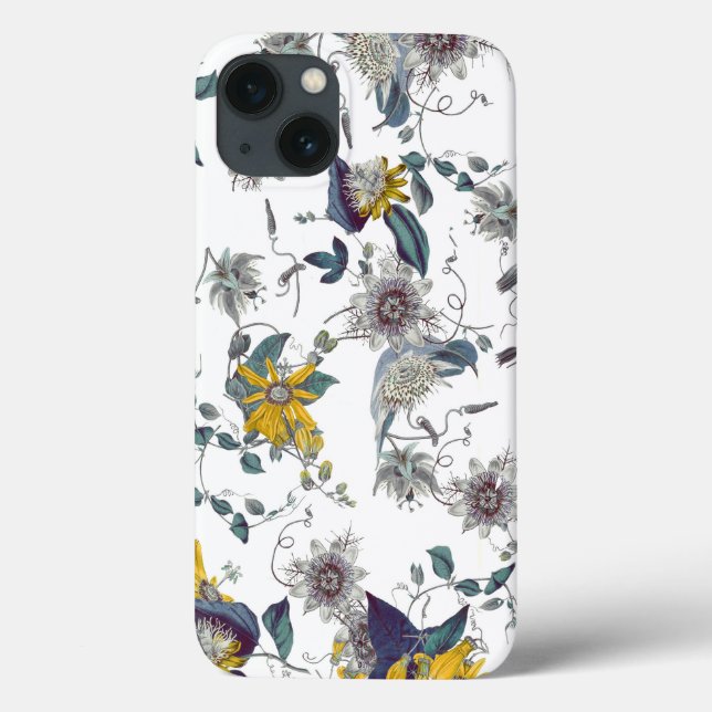 Moderna Eleganta Passionsblommor (Baksida)