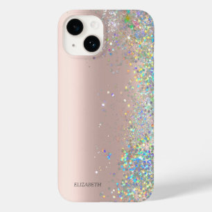 Moderna Eleganta Rosa Guld Glitterpaljetter