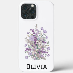 Moderna eleganta söta flickiga enkla vilda blommor