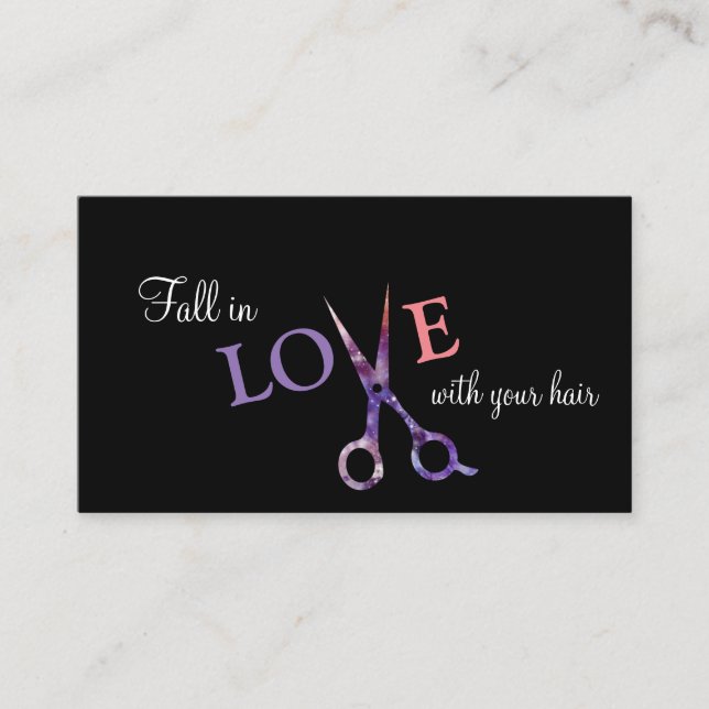 moderna enkla rosor för svart för visitkort (Framsida)