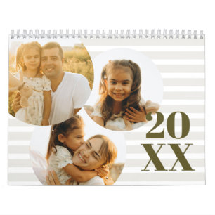 Moderna familjefoton kalender