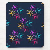 moderna färgglada stjärnor - marinblå