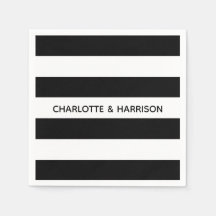 Moderna fet rand-namn i svartvitt