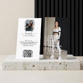 Moderna Fitness Coach Personlig Tränare Bilder Visitkort