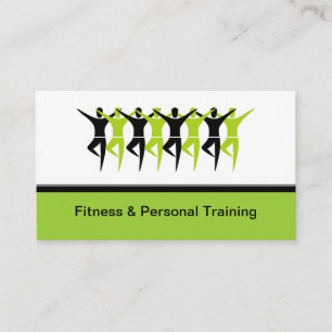 Moderna Fitness- och Personliga Tränarens Visitkor Visitkort