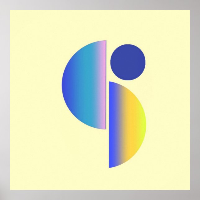 moderna former konst poster (Framsidan)