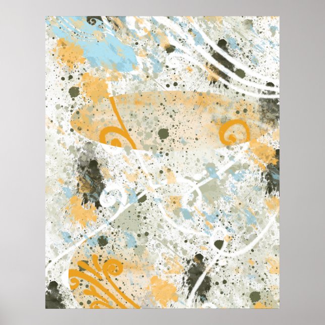 Moderna former och Färg Poster (Framsidan)