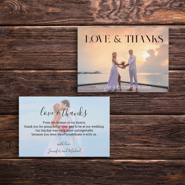 moderna foton från chic bröllop 2 tack vare bröllo anteckningskort (Skapare uppladdad)